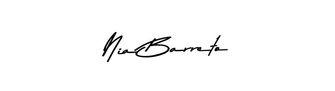 Also we have Nia Barreto name is the best signature style. Create professional handwritten signature collection using Asem Kandis PERSONAL USE autograph style. Nia Barreto signature style 9 images and pictures png