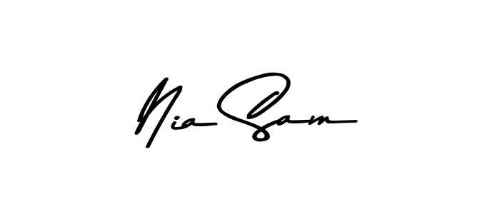 Once you've used our free online signature maker to create your best signature Asem Kandis PERSONAL USE style, it's time to enjoy all of the benefits that Nia Sam name signing documents. Nia Sam signature style 9 images and pictures png