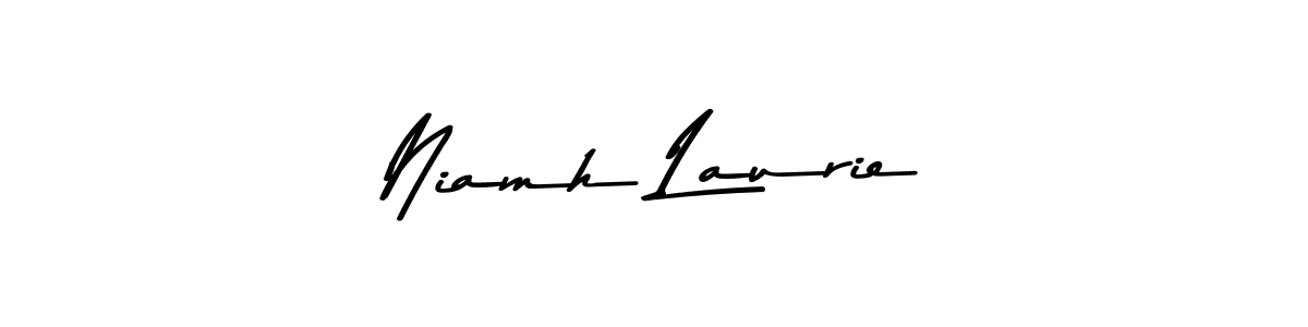 How to make Niamh Laurie signature? Asem Kandis PERSONAL USE is a professional autograph style. Create handwritten signature for Niamh Laurie name. Niamh Laurie signature style 9 images and pictures png