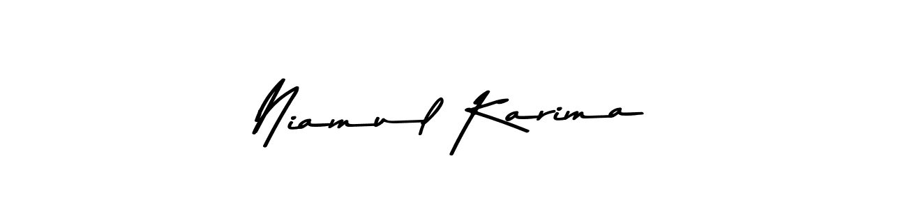 It looks lik you need a new signature style for name Niamul Karima. Design unique handwritten (Asem Kandis PERSONAL USE) signature with our free signature maker in just a few clicks. Niamul Karima signature style 9 images and pictures png