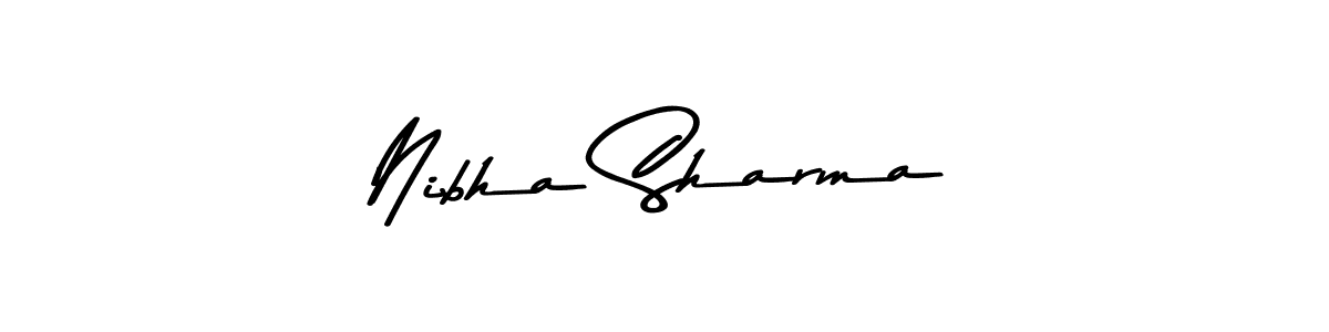 You should practise on your own different ways (Asem Kandis PERSONAL USE) to write your name (Nibha Sharma) in signature. don't let someone else do it for you. Nibha Sharma signature style 9 images and pictures png