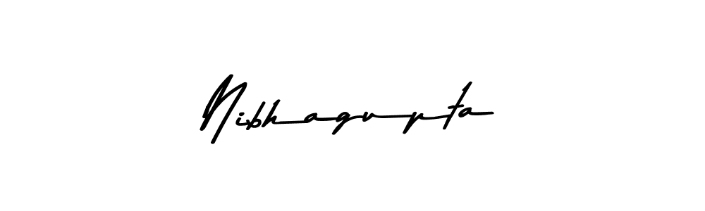 Similarly Asem Kandis PERSONAL USE is the best handwritten signature design. Signature creator online .You can use it as an online autograph creator for name Nibhagupta. Nibhagupta signature style 9 images and pictures png