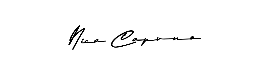 See photos of Nica Capuno official signature by Spectra . Check more albums & portfolios. Read reviews & check more about Asem Kandis PERSONAL USE font. Nica Capuno signature style 9 images and pictures png