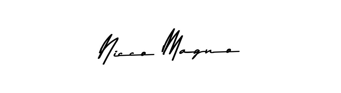 It looks lik you need a new signature style for name Nicco Magno. Design unique handwritten (Asem Kandis PERSONAL USE) signature with our free signature maker in just a few clicks. Nicco Magno signature style 9 images and pictures png