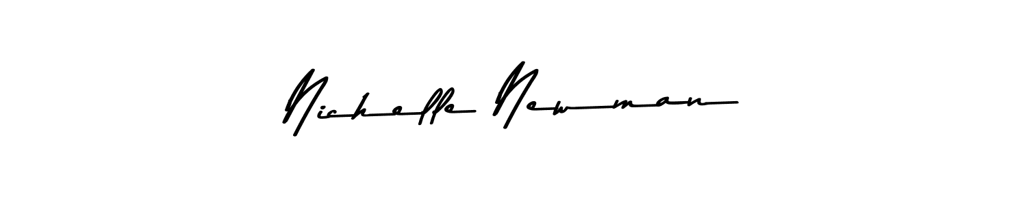 It looks lik you need a new signature style for name Nichelle Newman. Design unique handwritten (Asem Kandis PERSONAL USE) signature with our free signature maker in just a few clicks. Nichelle Newman signature style 9 images and pictures png