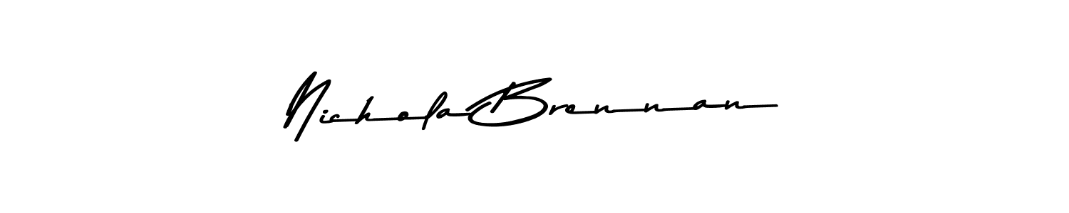 How to make Nichola Brennan signature? Asem Kandis PERSONAL USE is a professional autograph style. Create handwritten signature for Nichola Brennan name. Nichola Brennan signature style 9 images and pictures png