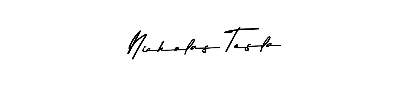 Use a signature maker to create a handwritten signature online. With this signature software, you can design (Asem Kandis PERSONAL USE) your own signature for name Nicholas Tesla. Nicholas Tesla signature style 9 images and pictures png
