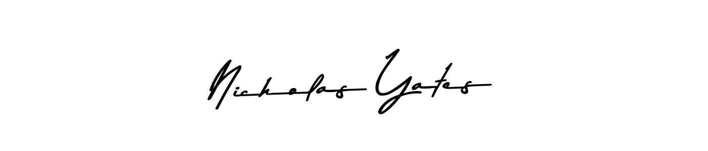 Similarly Asem Kandis PERSONAL USE is the best handwritten signature design. Signature creator online .You can use it as an online autograph creator for name Nicholas Yates. Nicholas Yates signature style 9 images and pictures png