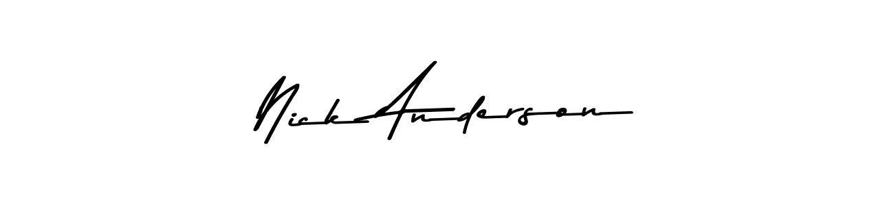 It looks lik you need a new signature style for name Nick Anderson. Design unique handwritten (Asem Kandis PERSONAL USE) signature with our free signature maker in just a few clicks. Nick Anderson signature style 9 images and pictures png