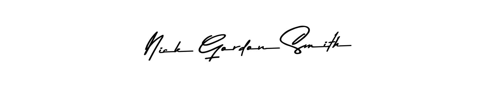 Also we have Nick Gordon Smith name is the best signature style. Create professional handwritten signature collection using Asem Kandis PERSONAL USE autograph style. Nick Gordon Smith signature style 9 images and pictures png
