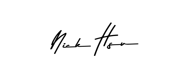 if you are searching for the best signature style for your name Nick Hsu. so please give up your signature search. here we have designed multiple signature styles  using Asem Kandis PERSONAL USE. Nick Hsu signature style 9 images and pictures png