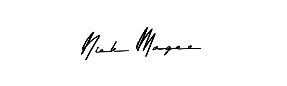 Also You can easily find your signature by using the search form. We will create Nick Magee name handwritten signature images for you free of cost using Asem Kandis PERSONAL USE sign style. Nick Magee signature style 9 images and pictures png