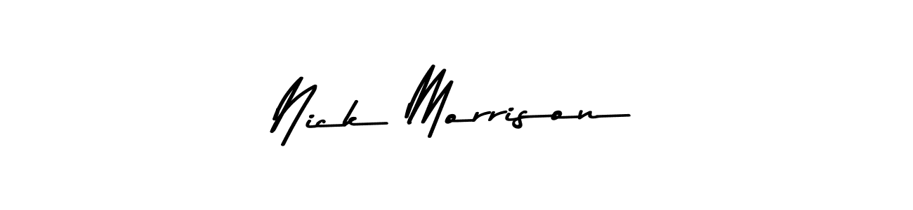 Also we have Nick Morrison name is the best signature style. Create professional handwritten signature collection using Asem Kandis PERSONAL USE autograph style. Nick Morrison signature style 9 images and pictures png