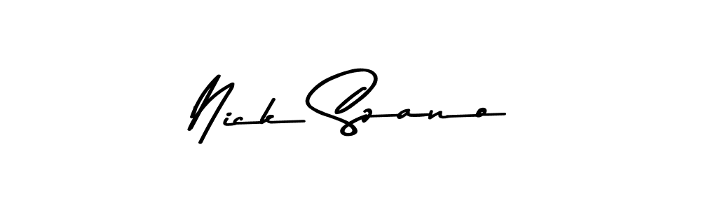 You can use this online signature creator to create a handwritten signature for the name Nick Szano. This is the best online autograph maker. Nick Szano signature style 9 images and pictures png