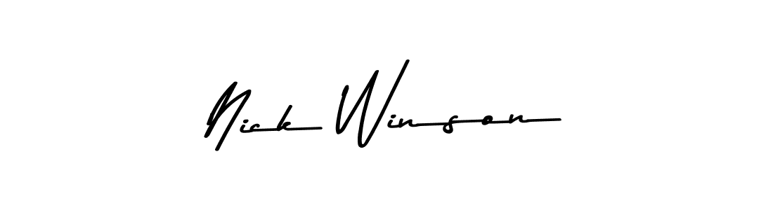 Once you've used our free online signature maker to create your best signature Asem Kandis PERSONAL USE style, it's time to enjoy all of the benefits that Nick Winson name signing documents. Nick Winson signature style 9 images and pictures png