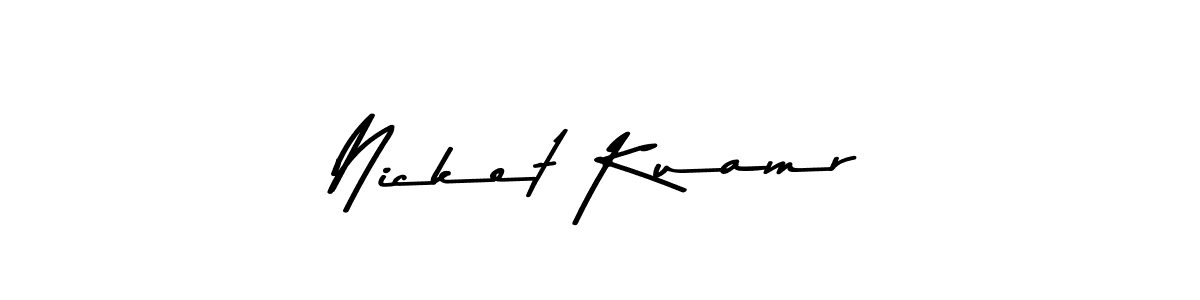 You can use this online signature creator to create a handwritten signature for the name Nicket Kuamr. This is the best online autograph maker. Nicket Kuamr signature style 9 images and pictures png