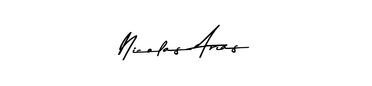 How to Draw Nicolas Arias signature style? Asem Kandis PERSONAL USE is a latest design signature styles for name Nicolas Arias. Nicolas Arias signature style 9 images and pictures png