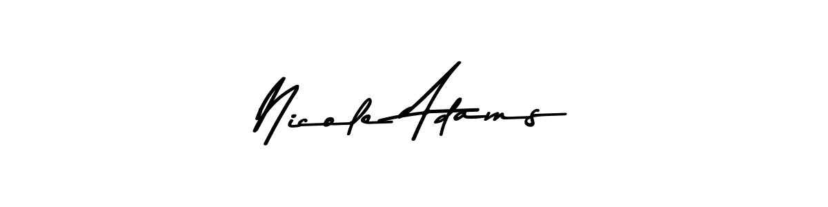 How to make Nicole Adams signature? Asem Kandis PERSONAL USE is a professional autograph style. Create handwritten signature for Nicole Adams name. Nicole Adams signature style 9 images and pictures png
