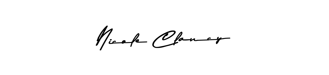 Best and Professional Signature Style for Nicole Clancy. Asem Kandis PERSONAL USE Best Signature Style Collection. Nicole Clancy signature style 9 images and pictures png
