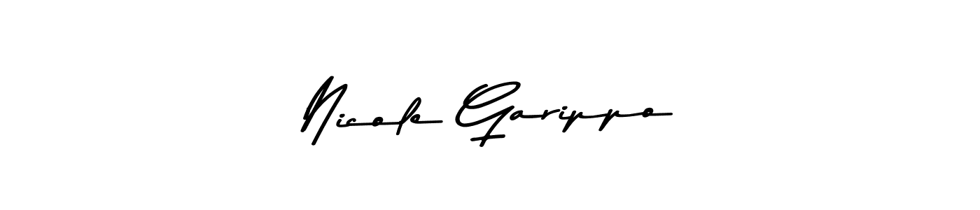This is the best signature style for the Nicole Garippo name. Also you like these signature font (Asem Kandis PERSONAL USE). Mix name signature. Nicole Garippo signature style 9 images and pictures png