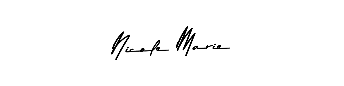 This is the best signature style for the Nicole Marie name. Also you like these signature font (Asem Kandis PERSONAL USE). Mix name signature. Nicole Marie signature style 9 images and pictures png