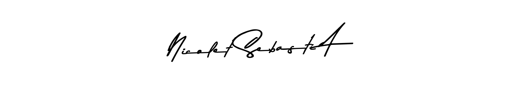 You can use this online signature creator to create a handwritten signature for the name Nicolet Sebasti A. This is the best online autograph maker. Nicolet Sebasti A signature style 9 images and pictures png