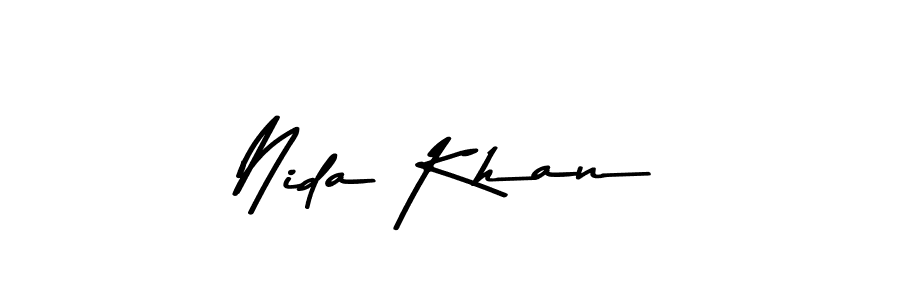 You should practise on your own different ways (Asem Kandis PERSONAL USE) to write your name (Nida Khan) in signature. don't let someone else do it for you. Nida Khan signature style 9 images and pictures png