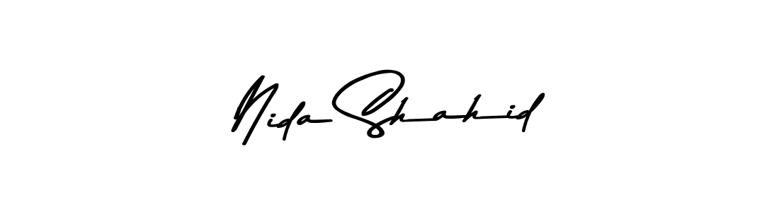 Here are the top 10 professional signature styles for the name Nida Shahid. These are the best autograph styles you can use for your name. Nida Shahid signature style 9 images and pictures png