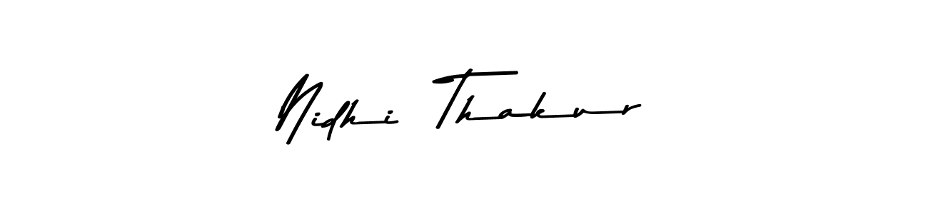 You can use this online signature creator to create a handwritten signature for the name Nidhi  Thakur. This is the best online autograph maker. Nidhi  Thakur signature style 9 images and pictures png