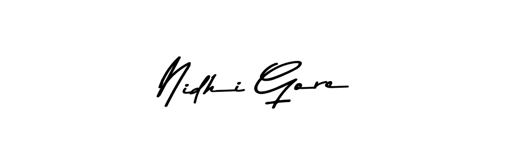 Once you've used our free online signature maker to create your best signature Asem Kandis PERSONAL USE style, it's time to enjoy all of the benefits that Nidhi Gore name signing documents. Nidhi Gore signature style 9 images and pictures png