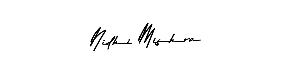 The best way (Asem Kandis PERSONAL USE) to make a short signature is to pick only two or three words in your name. The name Nidhi Mishra include a total of six letters. For converting this name. Nidhi Mishra signature style 9 images and pictures png