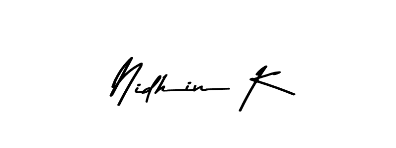 Check out images of Autograph of Nidhin K name. Actor Nidhin K Signature Style. Asem Kandis PERSONAL USE is a professional sign style online. Nidhin K signature style 9 images and pictures png
