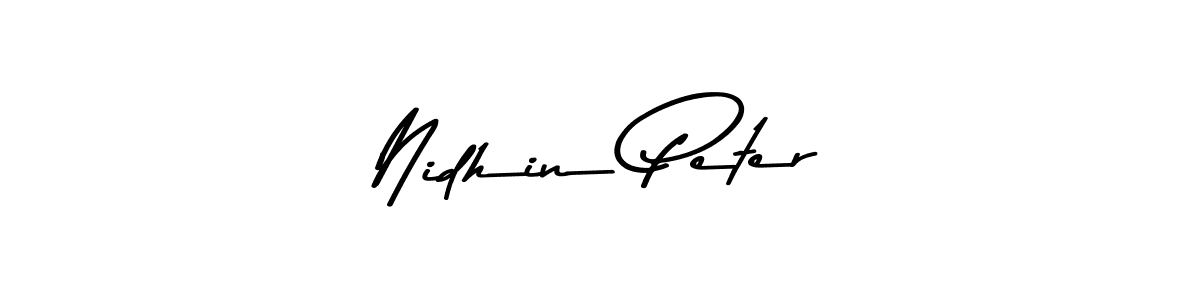 You can use this online signature creator to create a handwritten signature for the name Nidhin Peter. This is the best online autograph maker. Nidhin Peter signature style 9 images and pictures png