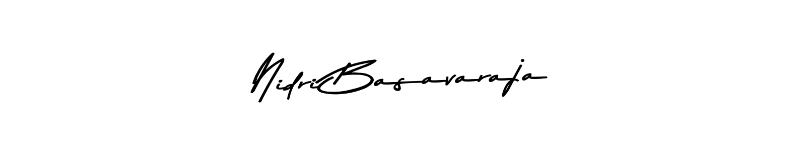 Design your own signature with our free online signature maker. With this signature software, you can create a handwritten (Asem Kandis PERSONAL USE) signature for name Nidri Basavaraja. Nidri Basavaraja signature style 9 images and pictures png