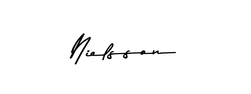 How to make Nielsson signature? Asem Kandis PERSONAL USE is a professional autograph style. Create handwritten signature for Nielsson name. Nielsson signature style 9 images and pictures png