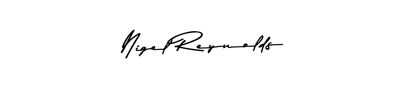 Also You can easily find your signature by using the search form. We will create Nigel Reynolds name handwritten signature images for you free of cost using Asem Kandis PERSONAL USE sign style. Nigel Reynolds signature style 9 images and pictures png