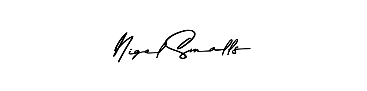 This is the best signature style for the Nigel Smalls name. Also you like these signature font (Asem Kandis PERSONAL USE). Mix name signature. Nigel Smalls signature style 9 images and pictures png