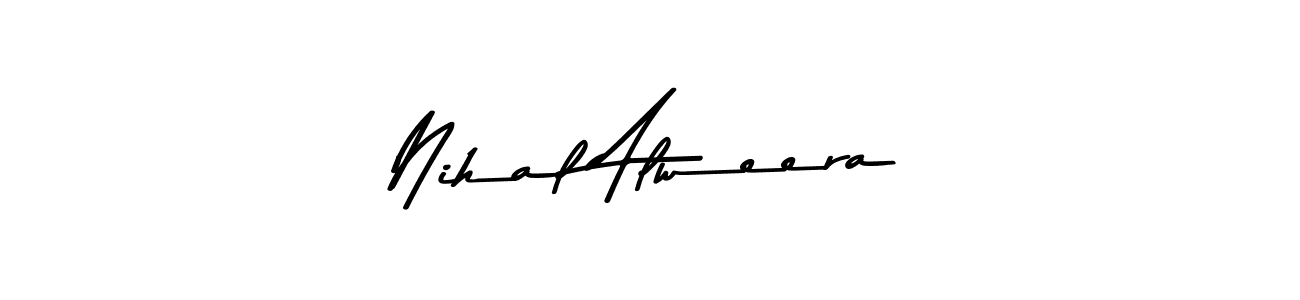 Similarly Asem Kandis PERSONAL USE is the best handwritten signature design. Signature creator online .You can use it as an online autograph creator for name Nihal Alweera. Nihal Alweera signature style 9 images and pictures png