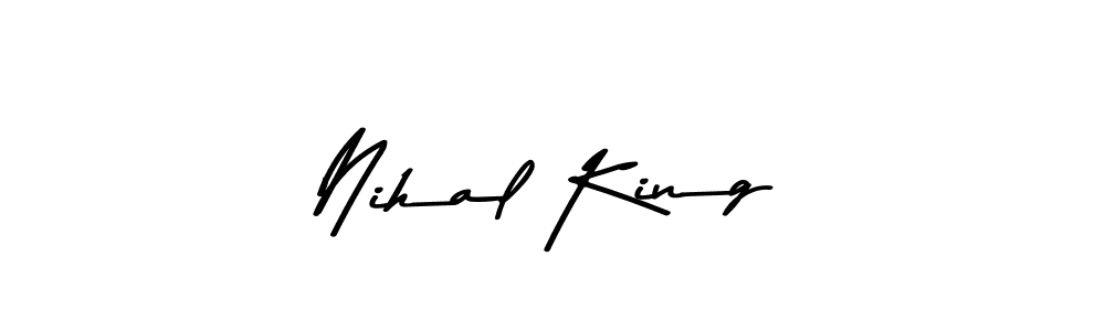 You can use this online signature creator to create a handwritten signature for the name Nihal King. This is the best online autograph maker. Nihal King signature style 9 images and pictures png