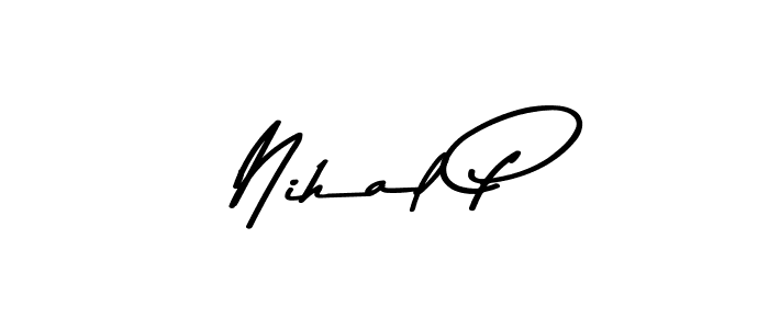 Make a beautiful signature design for name Nihal P. Use this online signature maker to create a handwritten signature for free. Nihal P signature style 9 images and pictures png
