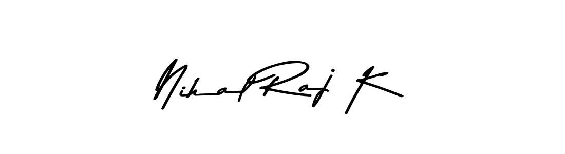 if you are searching for the best signature style for your name Nihal Raj K. so please give up your signature search. here we have designed multiple signature styles  using Asem Kandis PERSONAL USE. Nihal Raj K signature style 9 images and pictures png