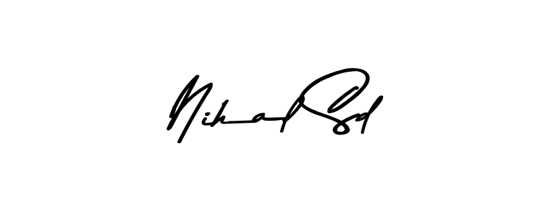 Here are the top 10 professional signature styles for the name Nihal Sd. These are the best autograph styles you can use for your name. Nihal Sd signature style 9 images and pictures png