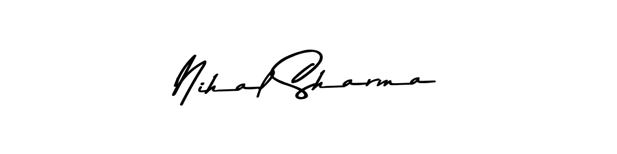 You can use this online signature creator to create a handwritten signature for the name Nihal Sharma. This is the best online autograph maker. Nihal Sharma signature style 9 images and pictures png