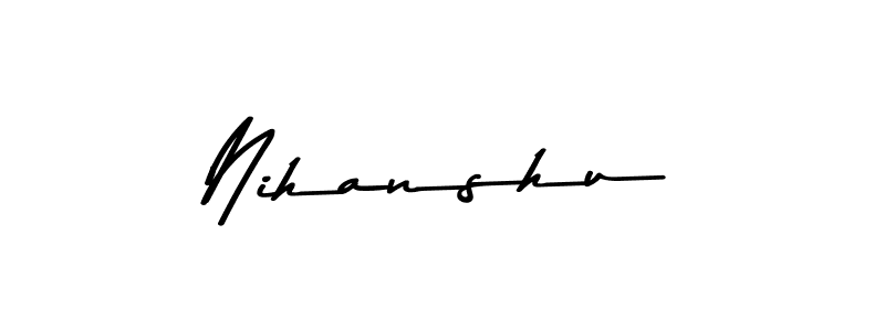 You can use this online signature creator to create a handwritten signature for the name Nihanshu. This is the best online autograph maker. Nihanshu signature style 9 images and pictures png