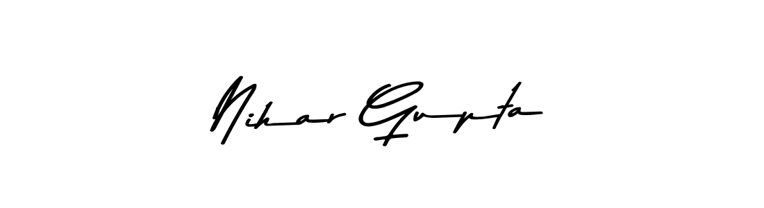 Check out images of Autograph of Nihar Gupta name. Actor Nihar Gupta Signature Style. Asem Kandis PERSONAL USE is a professional sign style online. Nihar Gupta signature style 9 images and pictures png