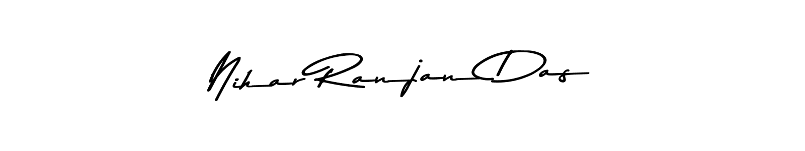 The best way (Asem Kandis PERSONAL USE) to make a short signature is to pick only two or three words in your name. The name Nihar Ranjan Das include a total of six letters. For converting this name. Nihar Ranjan Das signature style 9 images and pictures png