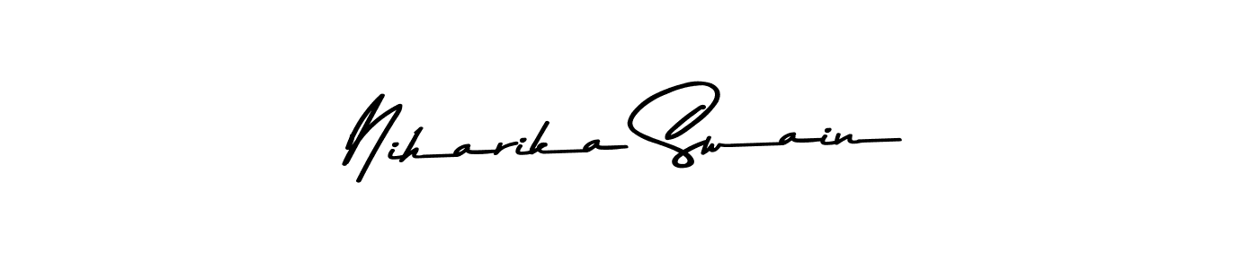 Niharika Swain stylish signature style. Best Handwritten Sign (Asem Kandis PERSONAL USE) for my name. Handwritten Signature Collection Ideas for my name Niharika Swain. Niharika Swain signature style 9 images and pictures png