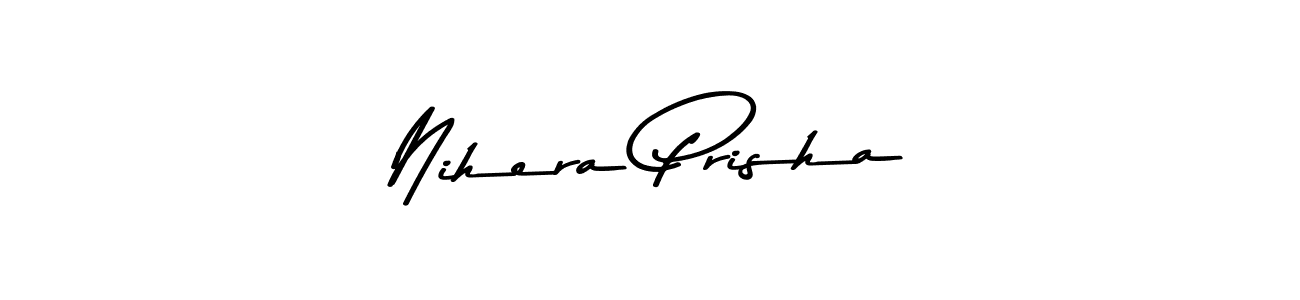 How to make Nihera Prisha signature? Asem Kandis PERSONAL USE is a professional autograph style. Create handwritten signature for Nihera Prisha name. Nihera Prisha signature style 9 images and pictures png
