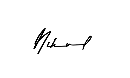 Once you've used our free online signature maker to create your best signature Asem Kandis PERSONAL USE style, it's time to enjoy all of the benefits that Nihul name signing documents. Nihul signature style 9 images and pictures png