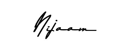 The best way (Asem Kandis PERSONAL USE) to make a short signature is to pick only two or three words in your name. For converting this name Nijaam. Nijaam signature style 9 images and pictures png